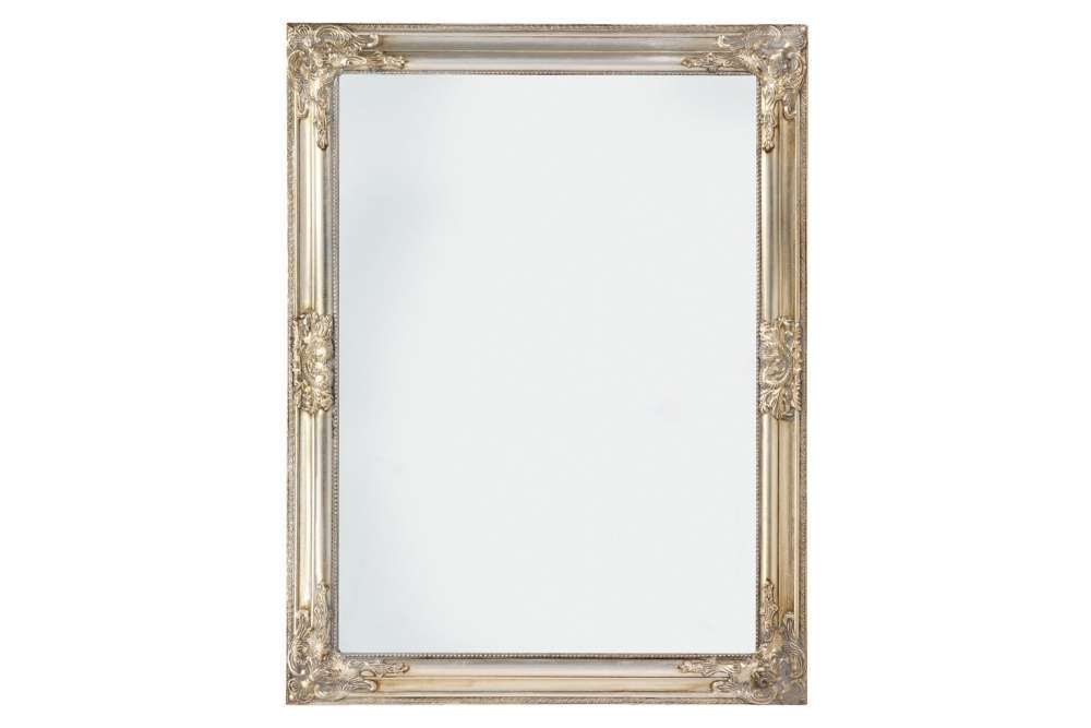 Zrcadlo stříbrné 90x70 cm