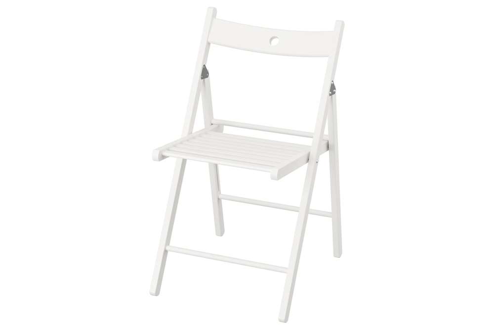 Skládací židle obřadní bílá