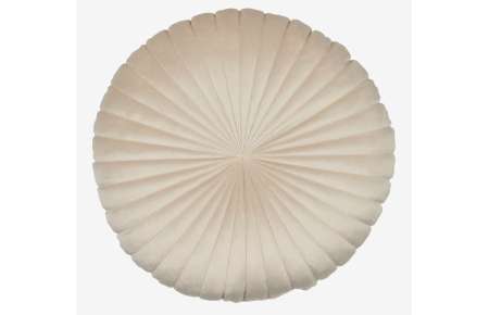 Polštář sedací kulatý 36 cm béžový