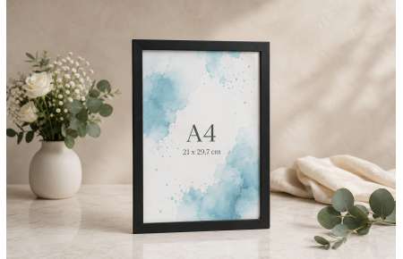 Rámeček černý A4