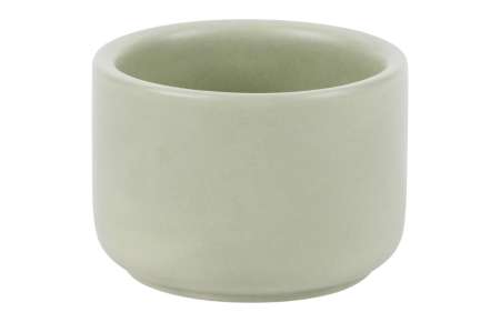 Svícen na čajové svíčky keramický zelený 4 cm