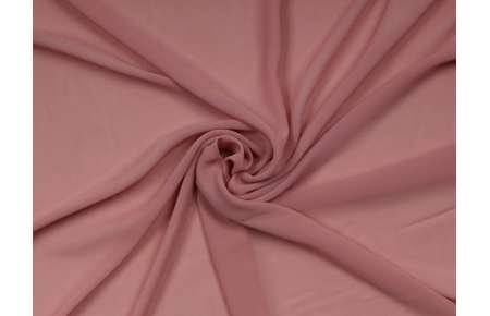 Šifon starorůžový 75x300 cm - teplý