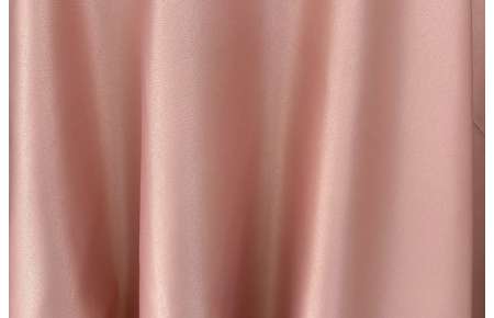 Ubrus kulatý pudrově růžový Itaca ⌀330 cm